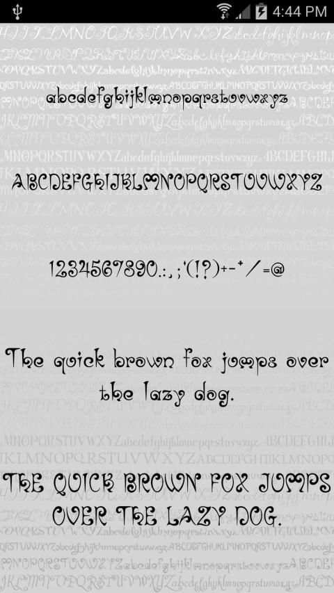 Cute Fonts for FlipFont® Free screenshot 4