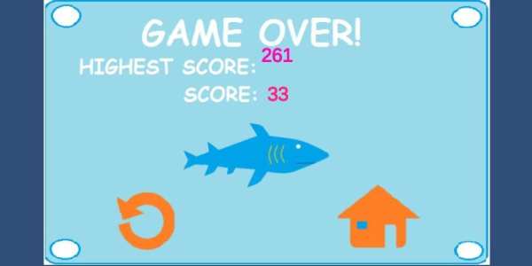 Shark ball game 2 screenshot 2