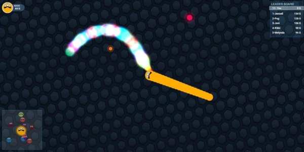 Angry Worms.io स्क्रीनशॉट 3