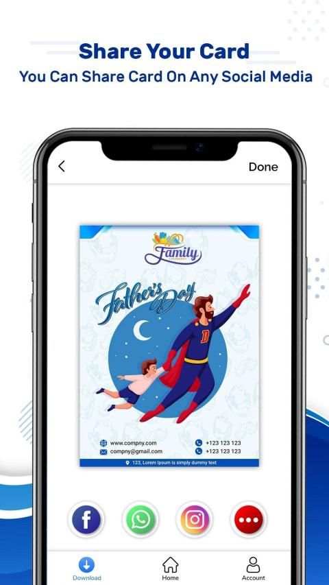 ZUHU - Greeting Card Maker स्क्रीनशॉट 5