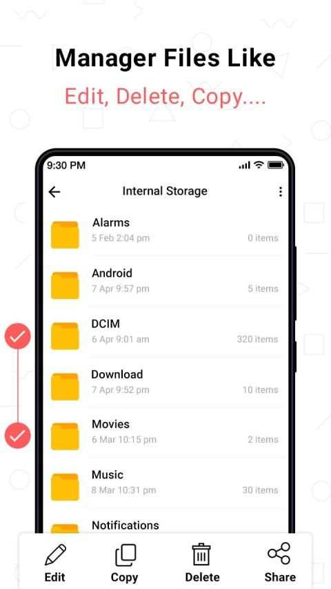File Explorer Pro स्क्रीनशॉट 3