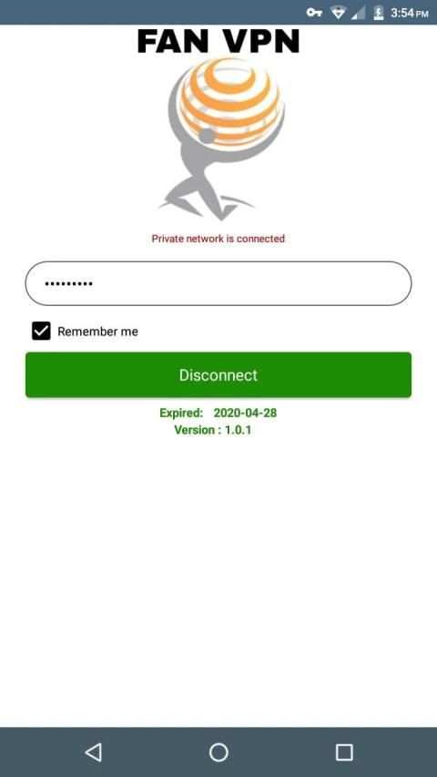 FAN VPN screenshot 1
