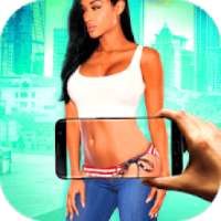 Body scanner - sexy prank!