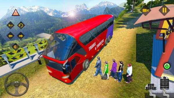 Offroad Coach Bus Simulator 2019 स्क्रीनशॉट 6