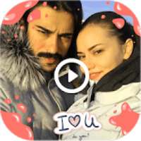 انشاء فيديو بالصور والموسيقى‎ مع إطارات الحب
‎ on 9Apps