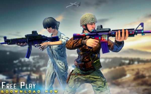 Battleground Free Firing Squad Fire Shooting Game screenshot 6