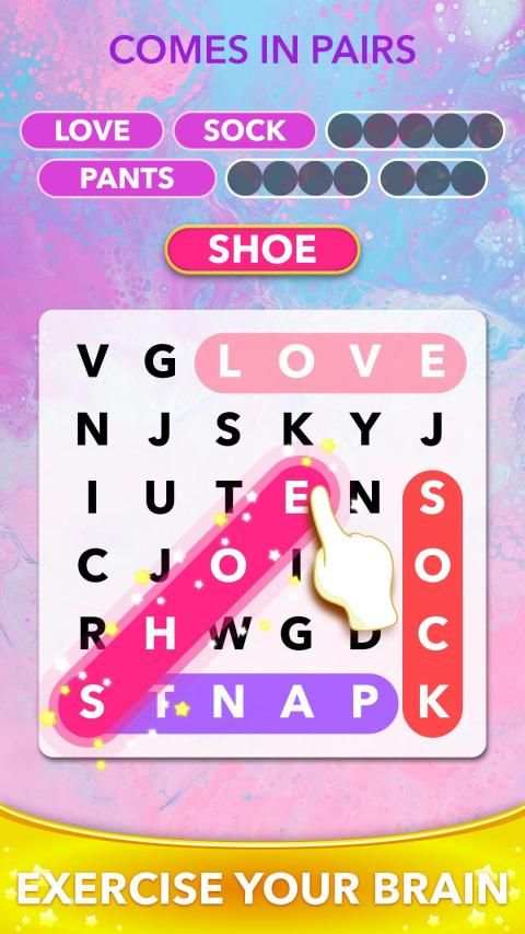 Word Heaps Search - Classic Find Word Games स्क्रीनशॉट 2