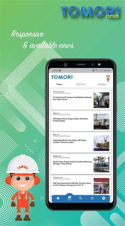 Tomori News screenshot 2