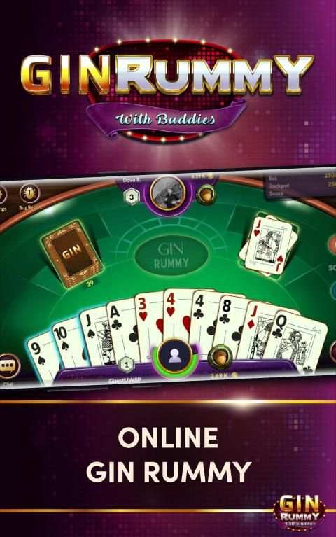Gin Rummy - Online Card Game स्क्रीनशॉट 10