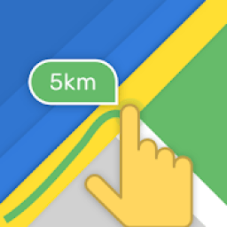 PlanMyRoute - Route Planner for Runners &amp; Cycling आइकन