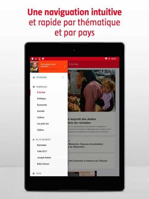JeuneAfrique.com screenshot 1