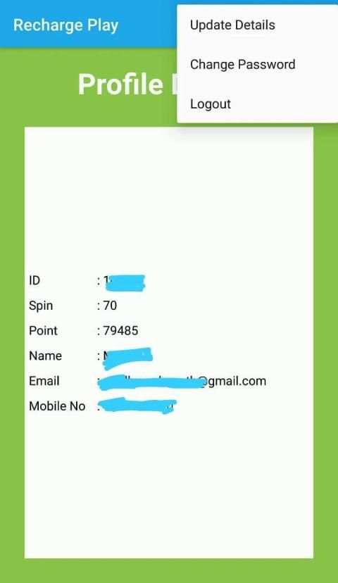 Recharge Play - Free Mobile Recharge स्क्रीनशॉट 3