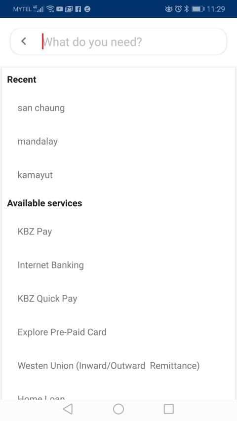 KBZConnect screenshot 4