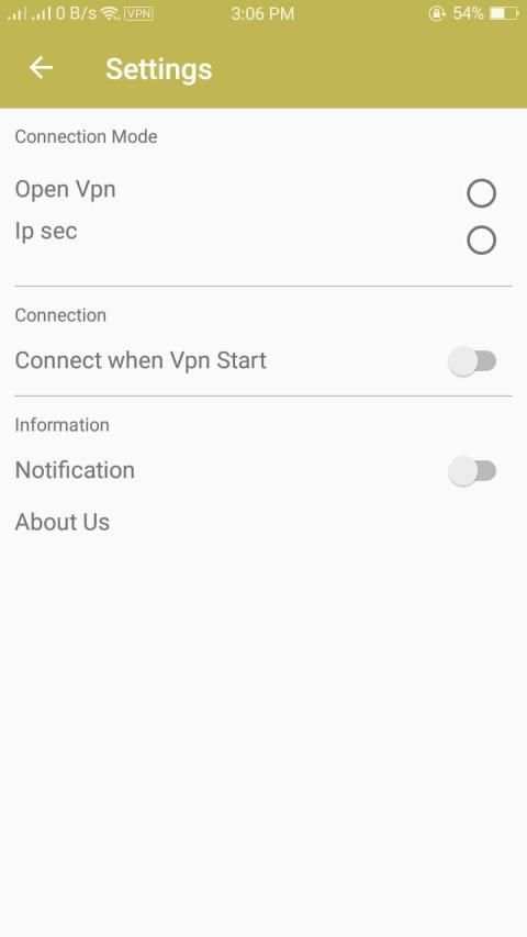 Yellow Lite VPN - Fast & Easy VPN screenshot 1