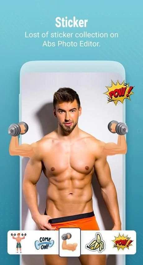 Six Pack Abs Photo Editor : Man Abs Editor स्क्रीनशॉट 2