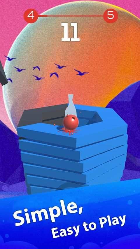 Stack Hit Ball 3D स्क्रीनशॉट 2