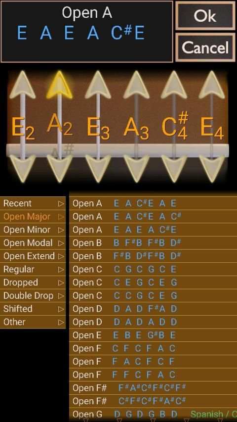 Guitar Tuner Pro स्क्रीनशॉट 1