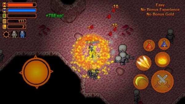Skeleton Slayer Dungeons screenshot 1