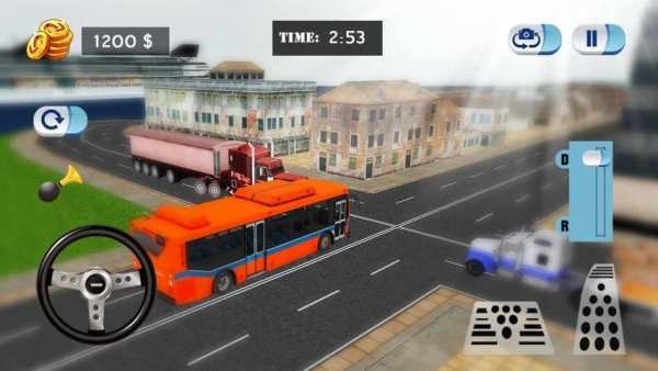 Coach Bus Simulator parking 3D screenshot 7