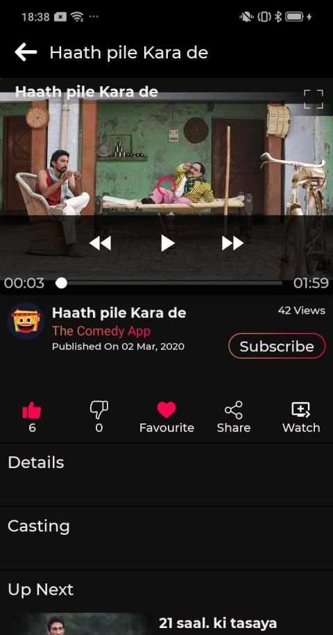 The Comedy App screenshot 1