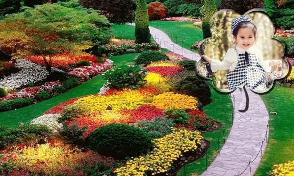 Awesome Garden Frame Photo application screenshot 4