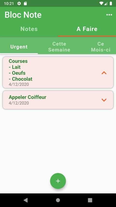 Bloc Note screenshot 4