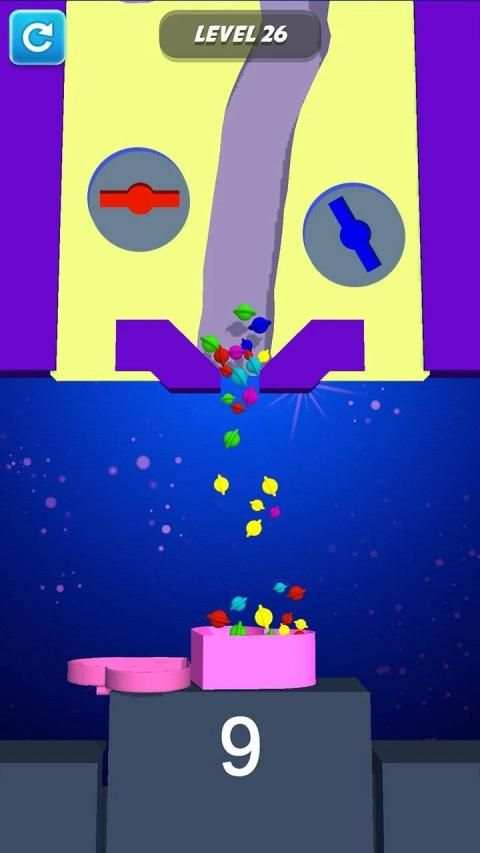 Candy Balls Falling screenshot 2