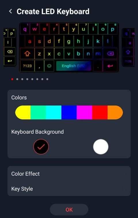 RGB LED Keyboard - Neon Colors Mechanical Keyboard स्क्रीनशॉट 1