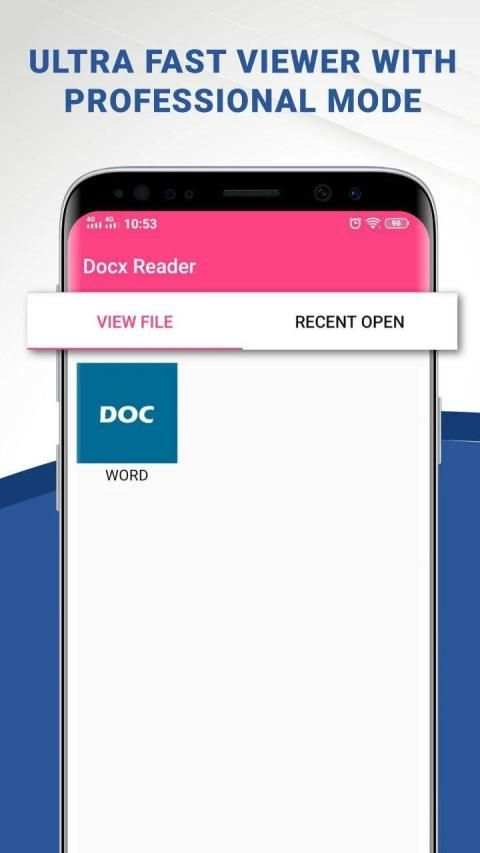 Docx Reader - Docx File Viewer screenshot 1