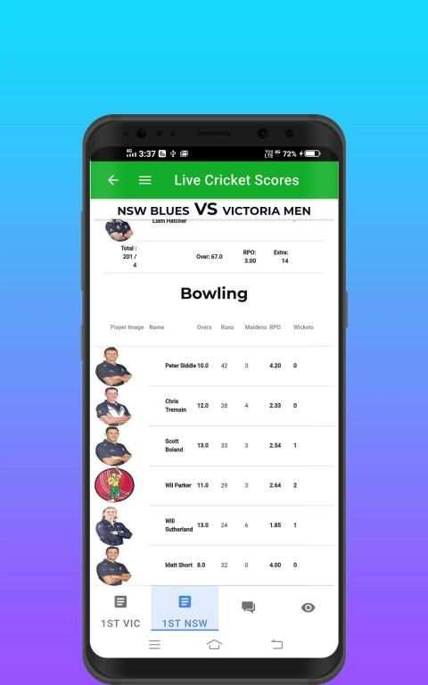 Cricket Score Hub - Live Cricket Scores screenshot 4