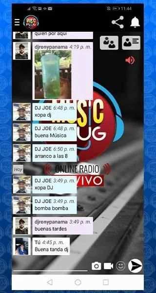 MUSIC PLUG RADIO स्क्रीनशॉट 1