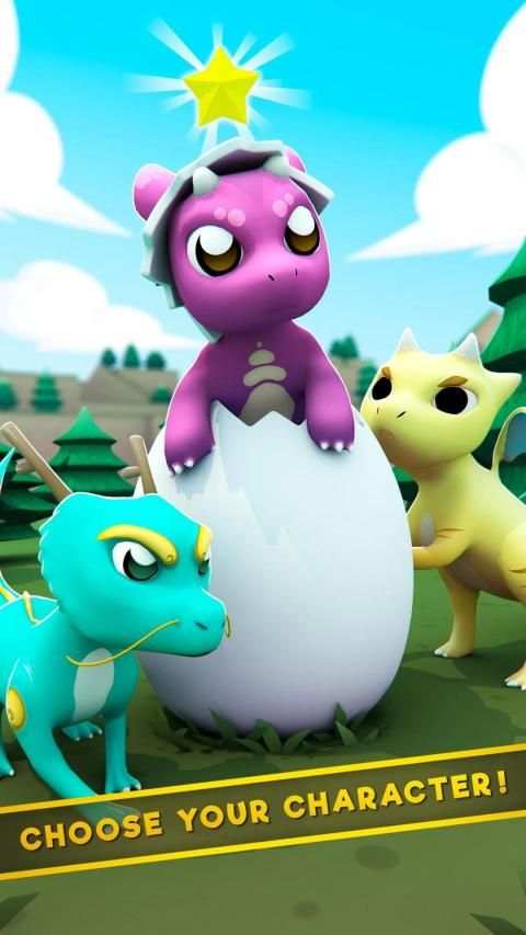 Dragons Land - Tiny Merge Island screenshot 1