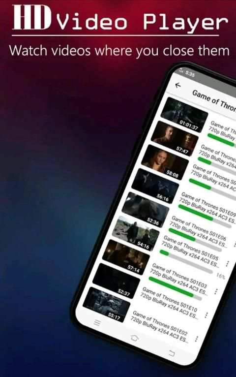 MX HD Video Playern स्क्रीनशॉट 2