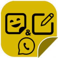 ملصقات وتساب العرب -مع مصمم الملصقات WAStickerApps
‎ आइकन