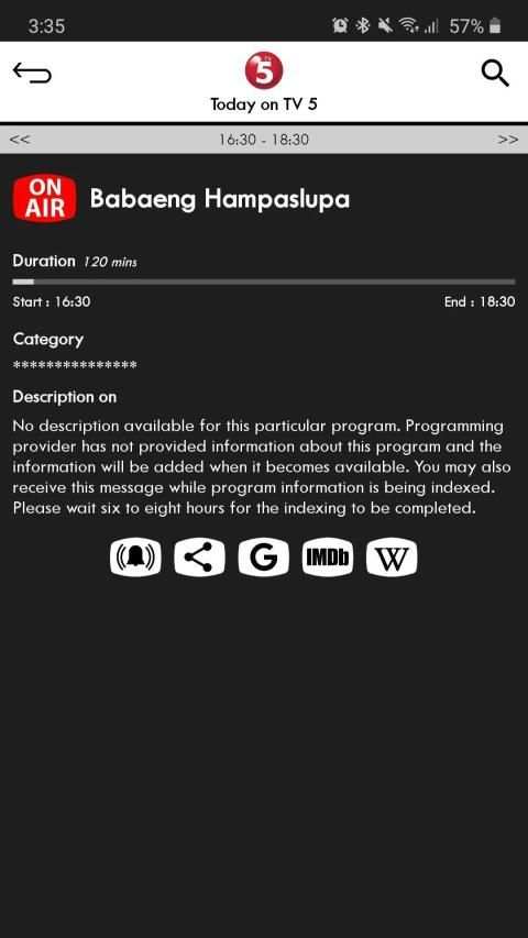 Philippines TV Schedules & Guide स्क्रीनशॉट 6