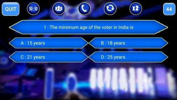 Hindi & English Quiz - KBC 2020 screenshot 4