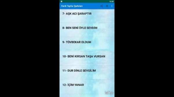 Ferdi Tayfur Şarkıları 2020(İnternetsiz) 5 تصوير الشاشة