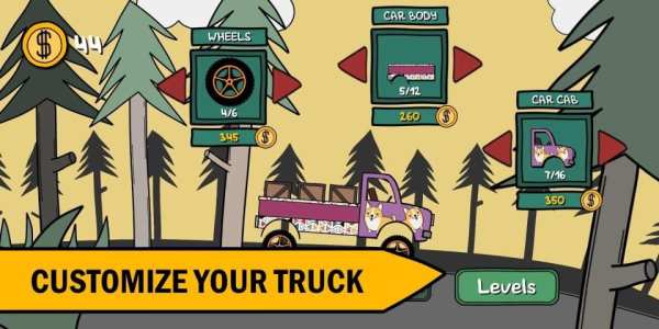 Hill Climb Trucker! screenshot 3