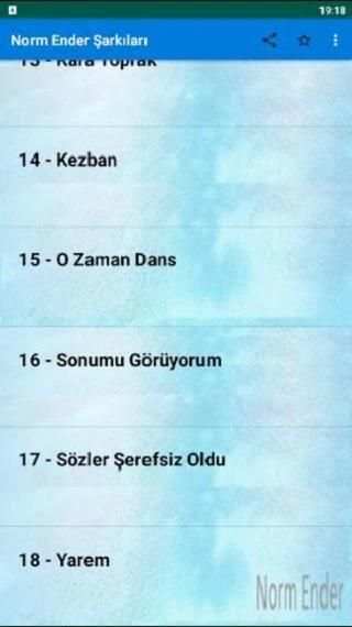 Norm Ender Şarkıları 2020 (internetsiz) screenshot 2