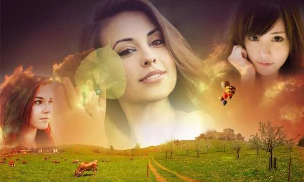 Nature Multi Photo Frame स्क्रीनशॉट 2