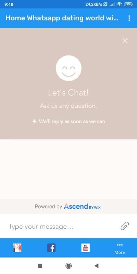 Home Whatsapp dating world wide screenshot 1