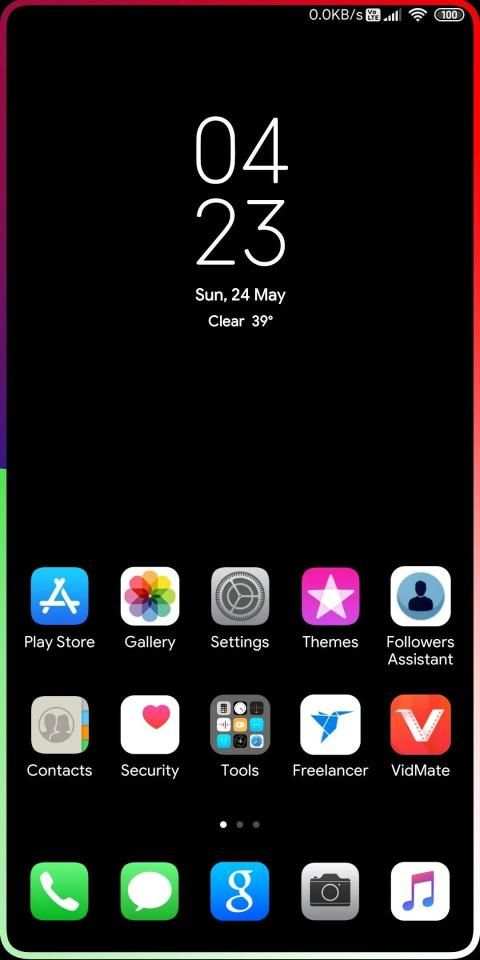 Border Light Live wallpaper screenshot 3