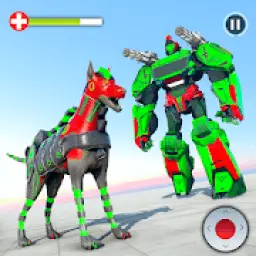 Dog Robot Transformation: Real Dog Robot War APK
