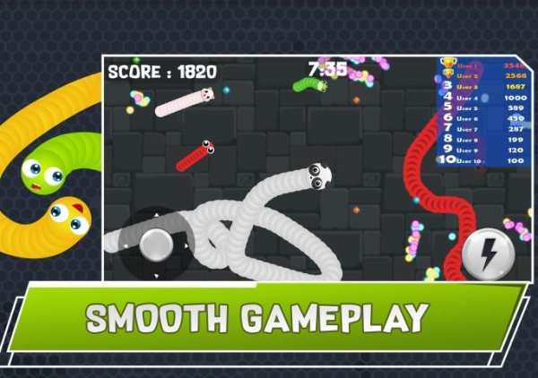 Angry Crawler Worm : Play snake game classic स्क्रीनशॉट 2