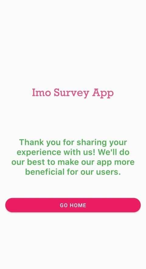 Imo Survey screenshot 1