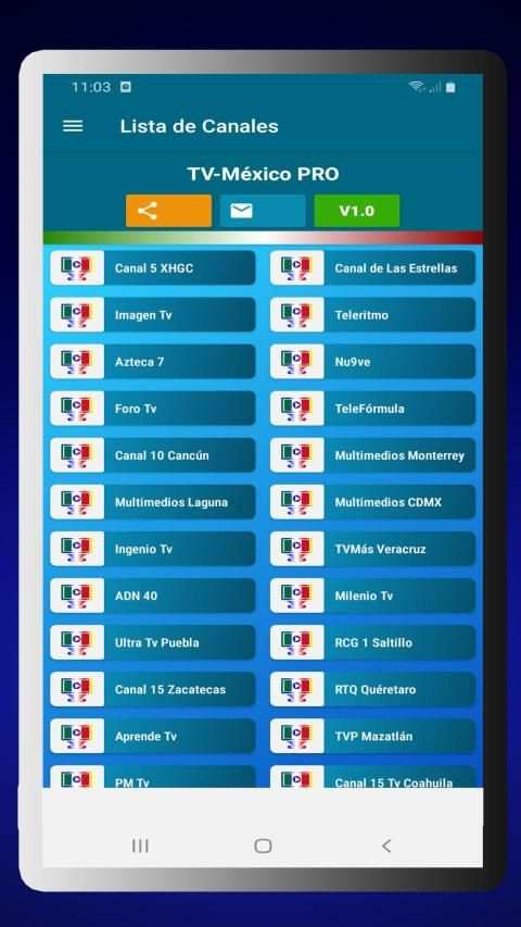 TV-México PRO screenshot 5