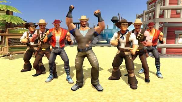 Cowboy Kung Fu Champion: Fighting games स्क्रीनशॉट 12