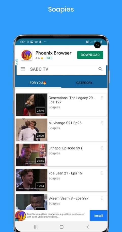 Free SABC Online screenshot 4