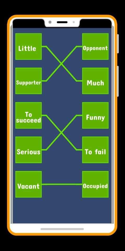 Opposite Words : Match Antonyms game screenshot 1