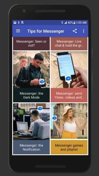 Tips for Messenger स्क्रीनशॉट 3